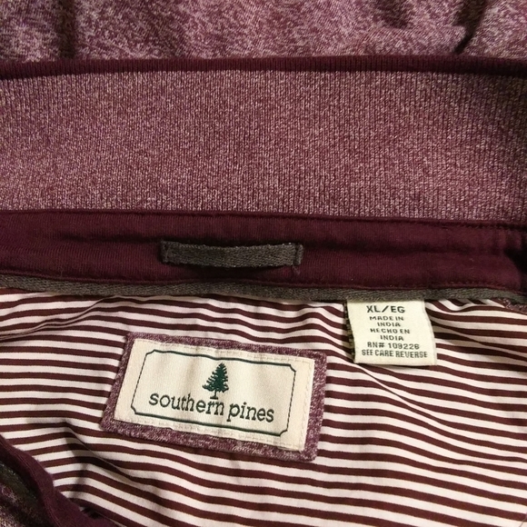 Man's Southern Pines pullover Shirt - Picture 5 of 8